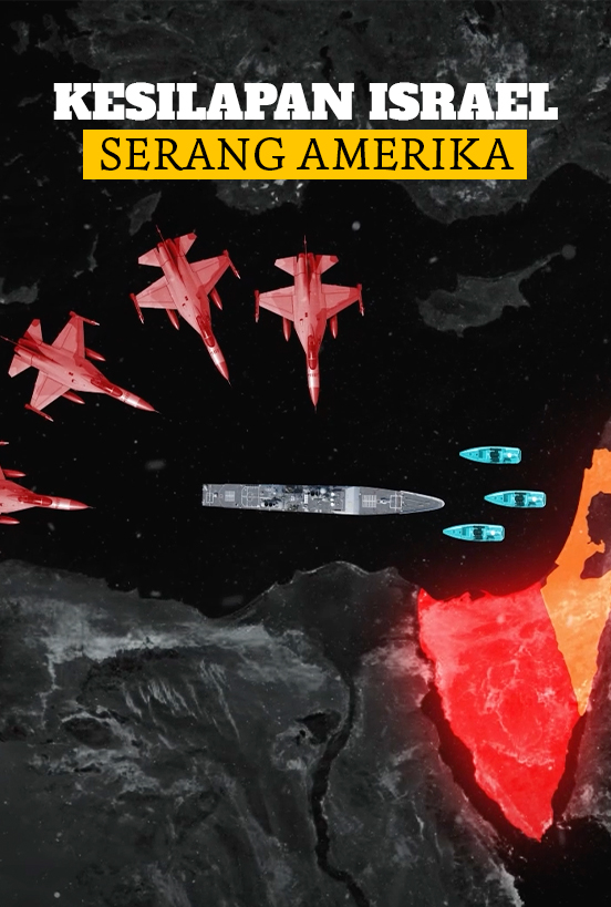 Sejarah Gelap Serangan Israel Ke Atas Amerika Syarikat